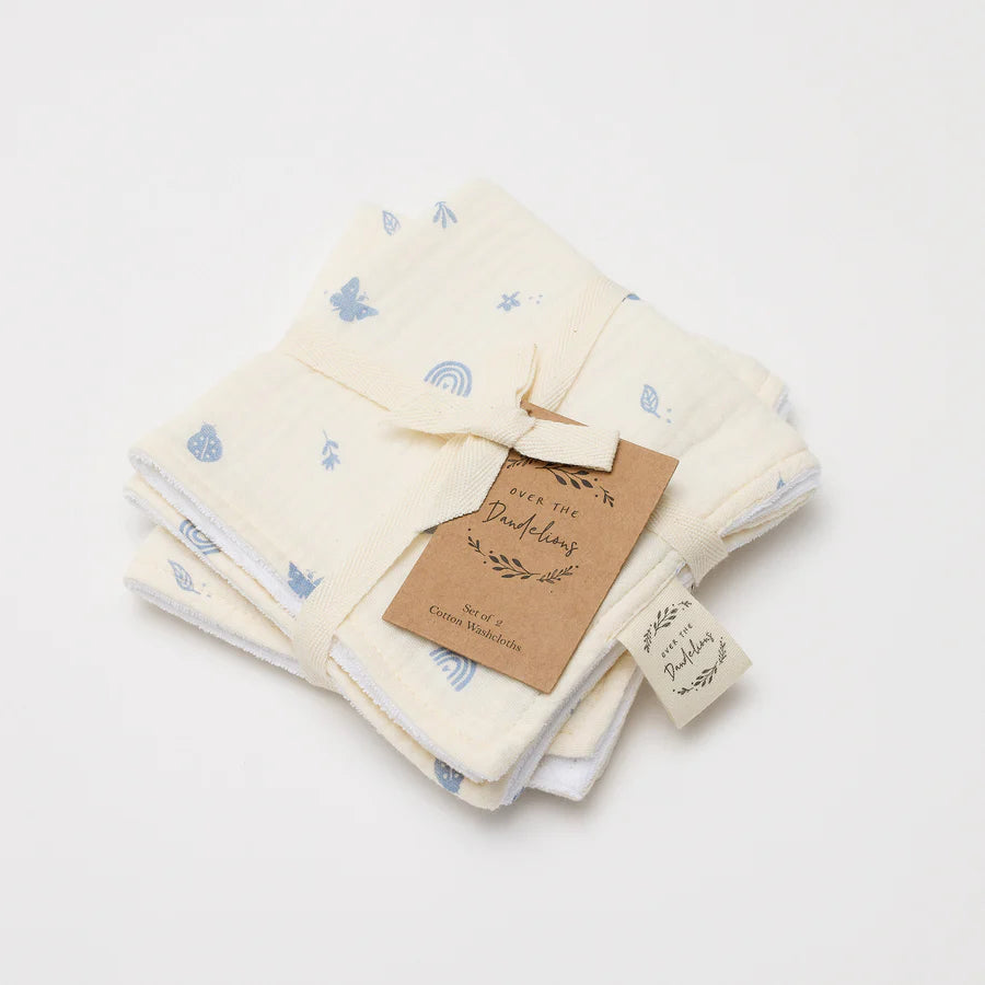 Wash Cloths Set of 2 | Enchanted Garden