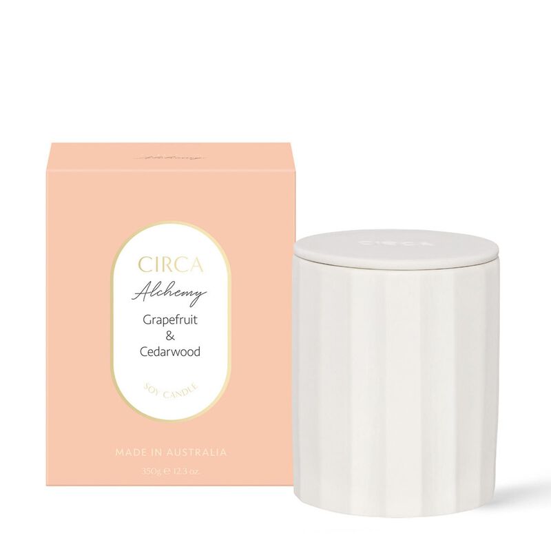 CIRCA Alchemy Grapefruit & Cedarwood 350g Candle