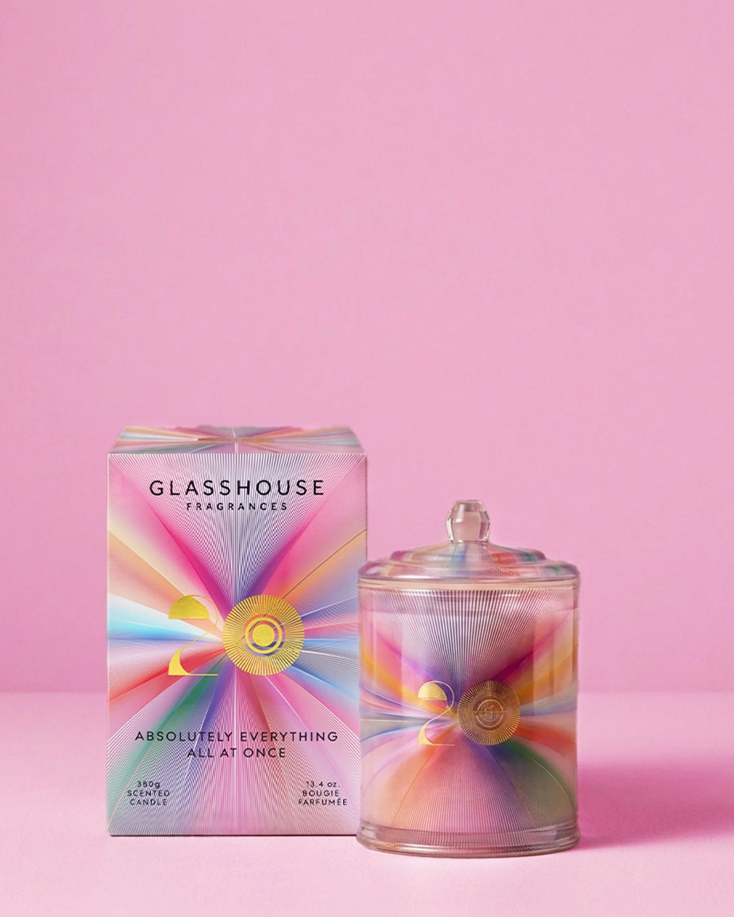 
                  
                    Glasshouse Fragrances 'Absolutely Everything All At Once' 380g Candle
                  
                