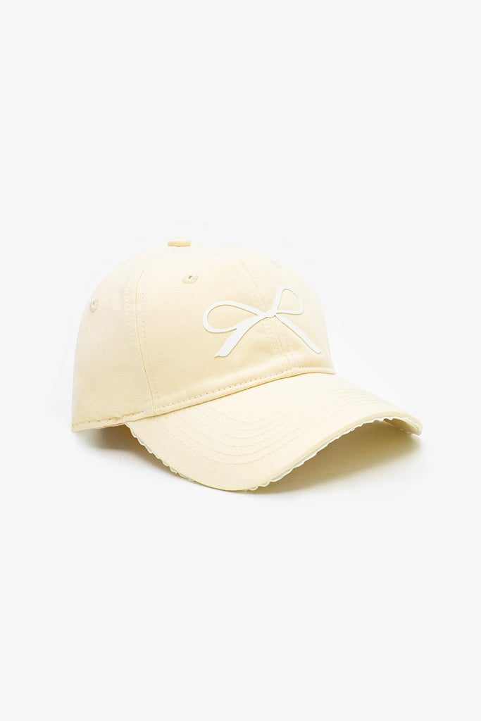 Bow Belle Cap | Lemon Meringue