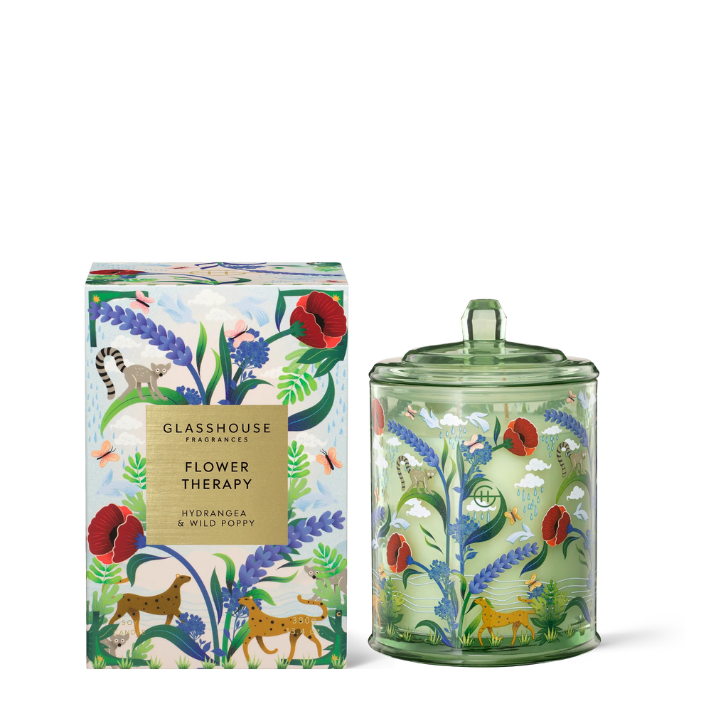 Glasshouse Fragrances Flower Therapy 380g Candle – Flourish Home
