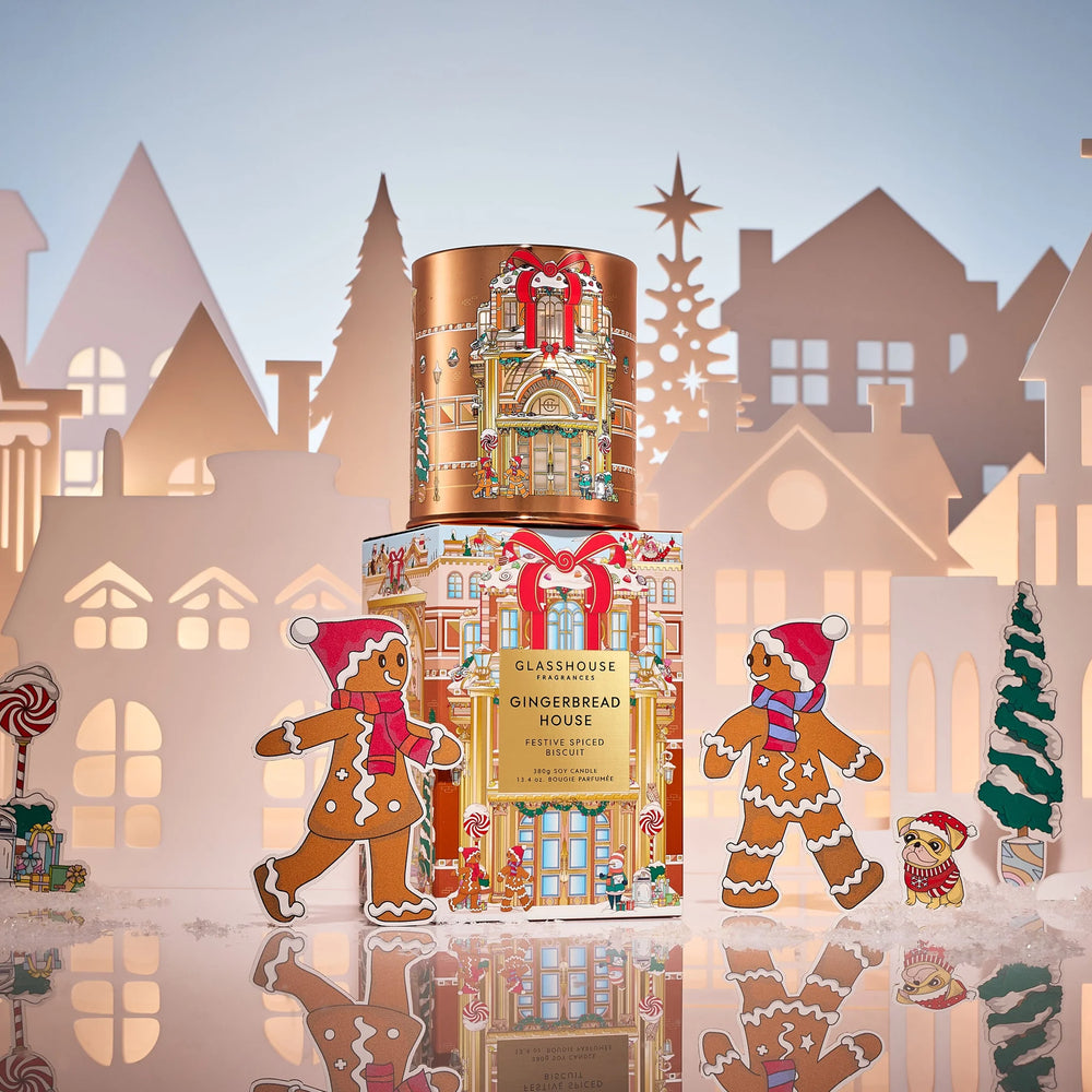 
                  
                    Glasshouse Fragrances Gingerbread House 380g Candle
                  
                