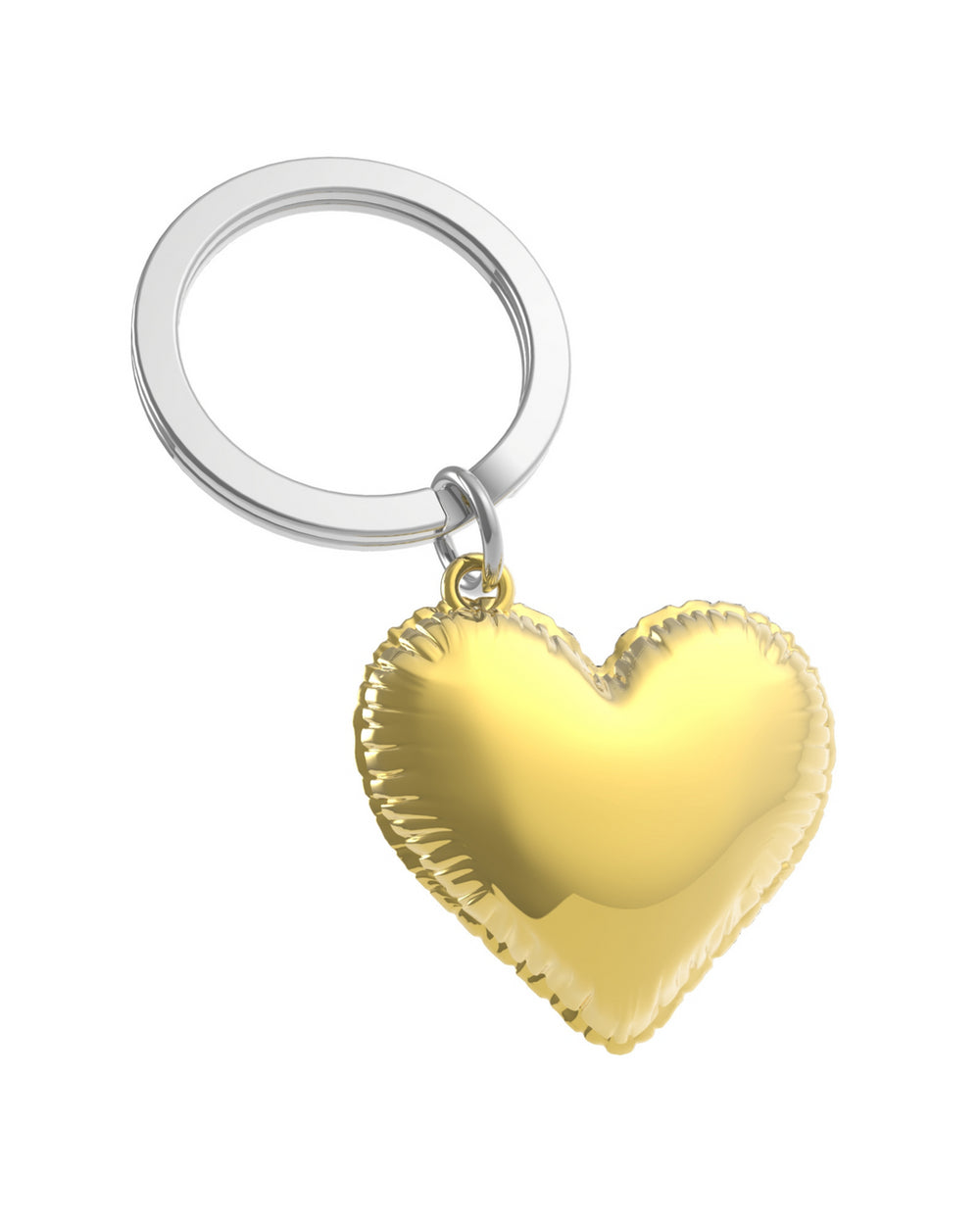 Stellar Balloon Heart Keychain