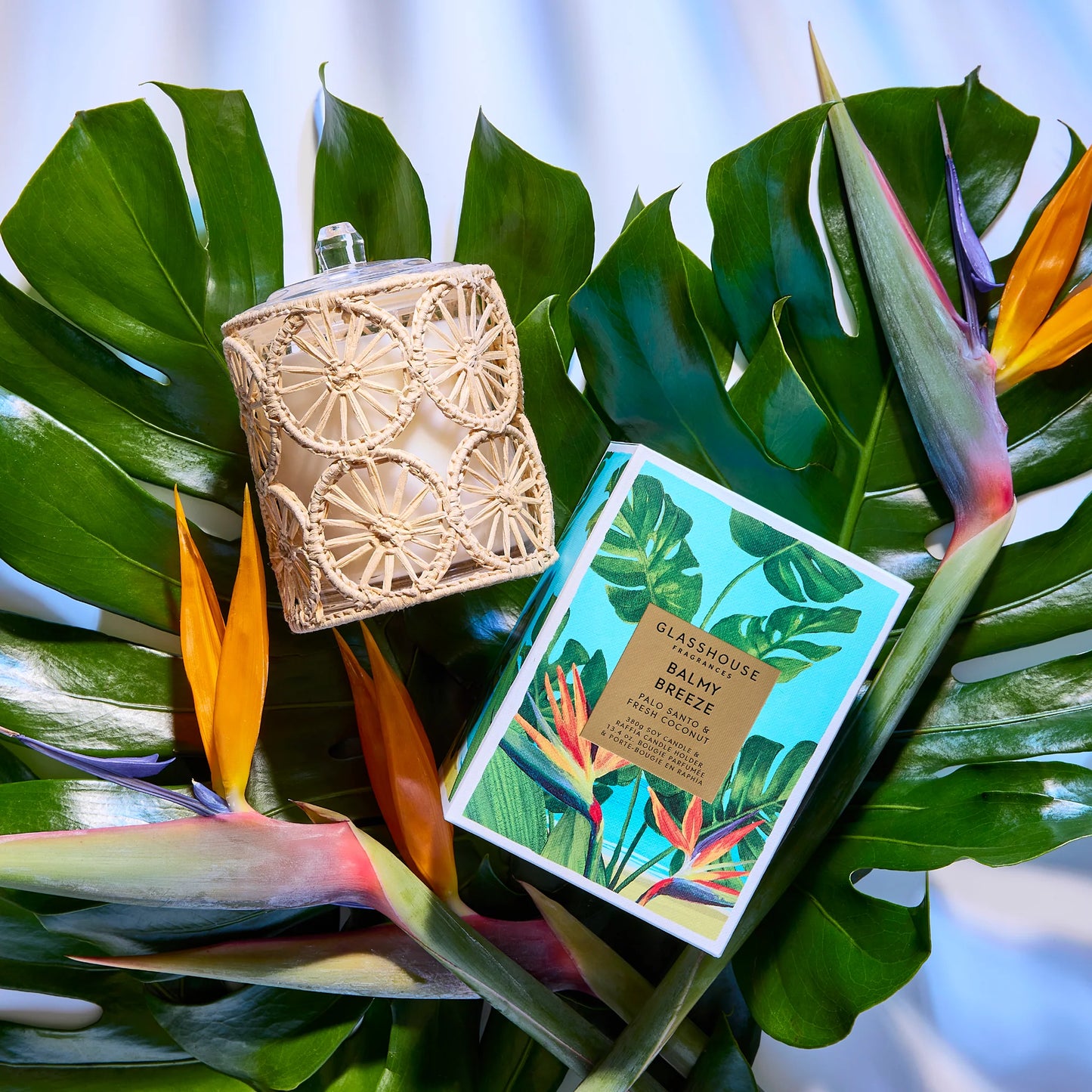 
                  
                    Glasshouse Fragrances Balmy Breeze 380g Candle
                  
                