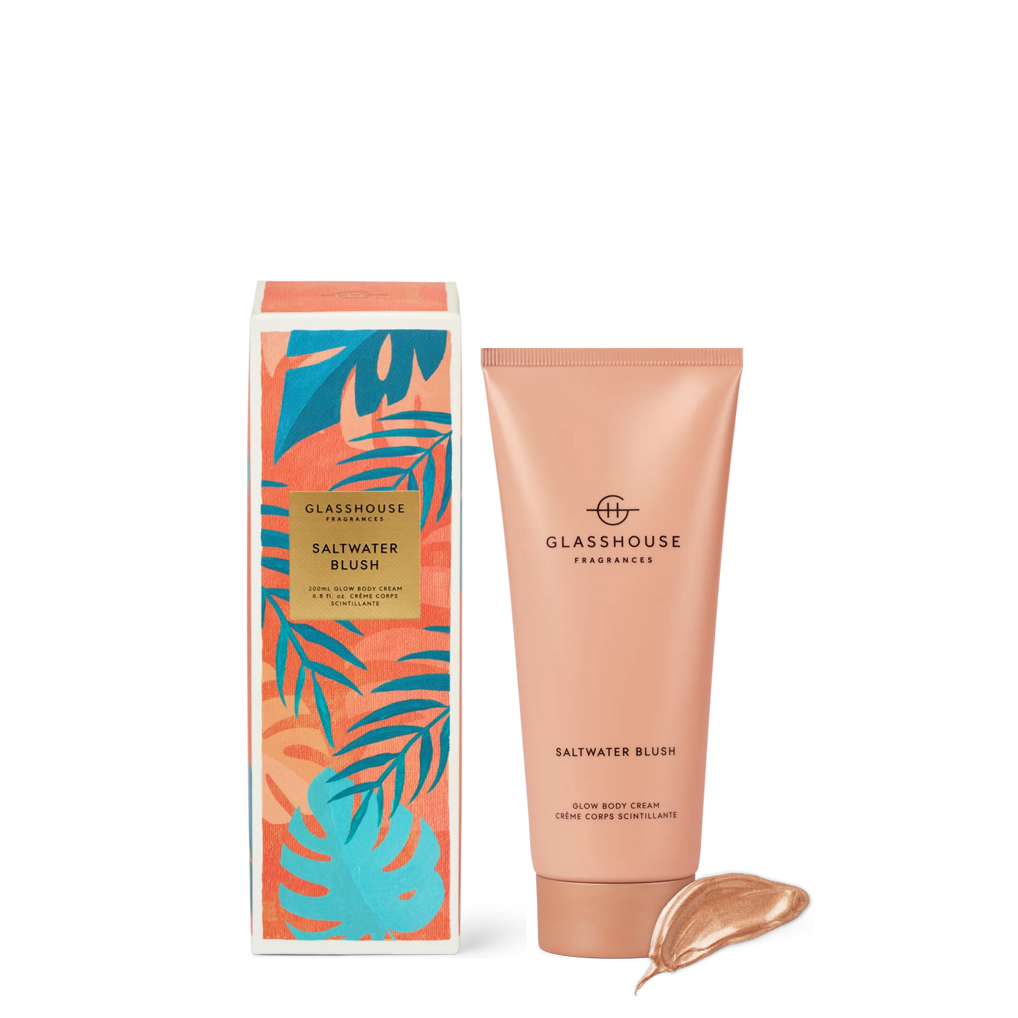 Glasshouse Fragrances Saltwater Blush Glow Body Cream