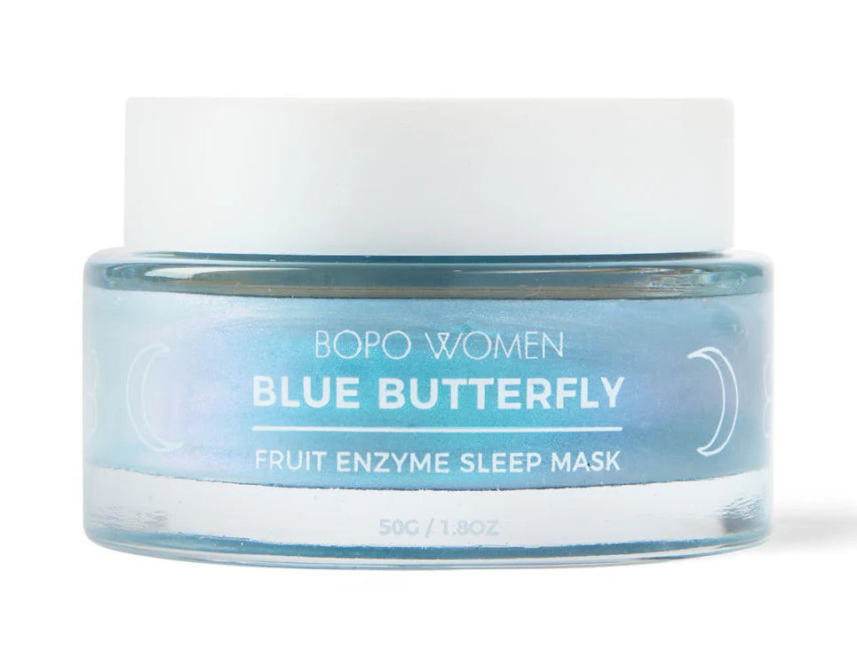 Bopo Women Blue Butterfly Enzyme Sleep Mask