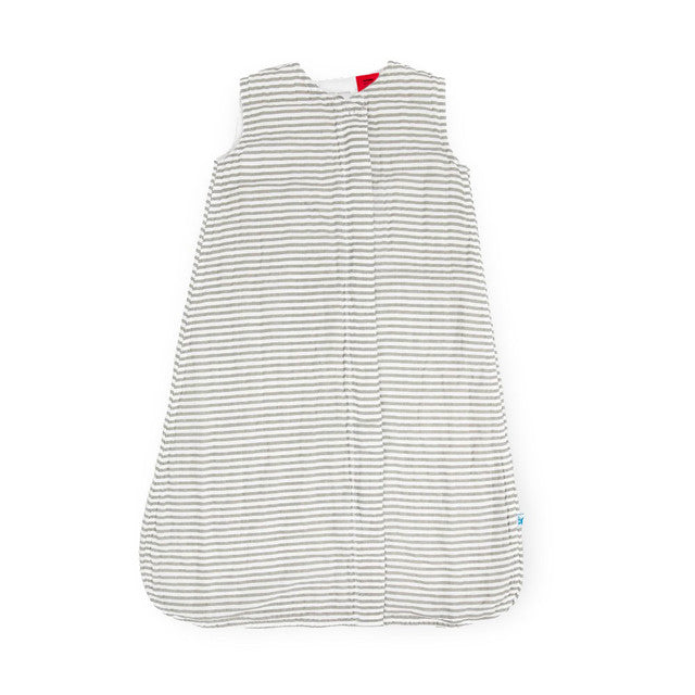 Cotton Muslin Sleeping Bag - Grey Stripes