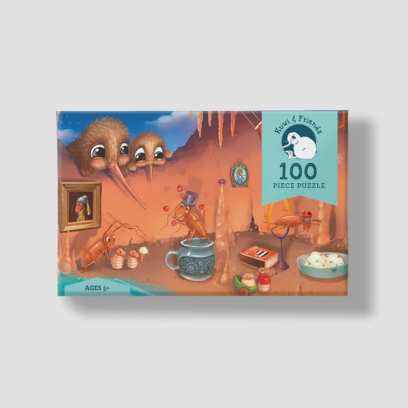 Kuwi the Kiwi - Kuwi's Weta World - 100 Piece Puzzle