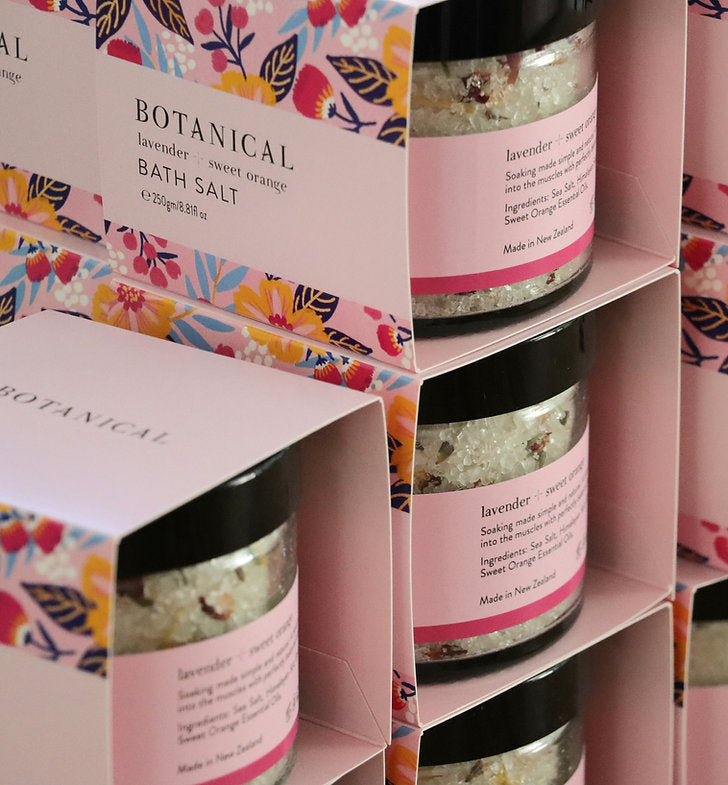 
                  
                    Lavender + Sweet Orange Bath Salts
                  
                