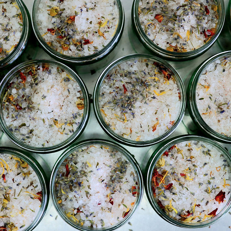 
                  
                    Lavender + Sweet Orange Bath Salts
                  
                