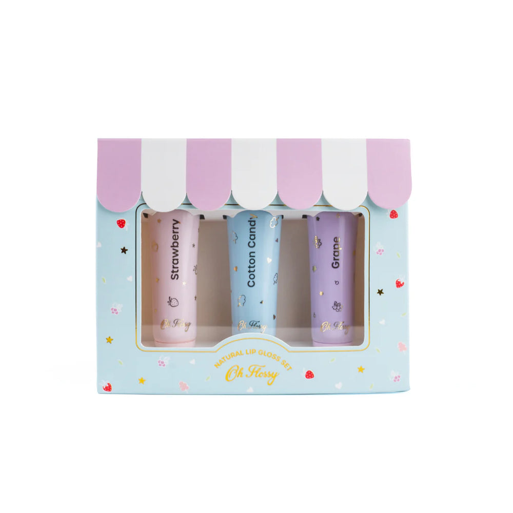 Oh Flossy | Natural Lip Gloss Set