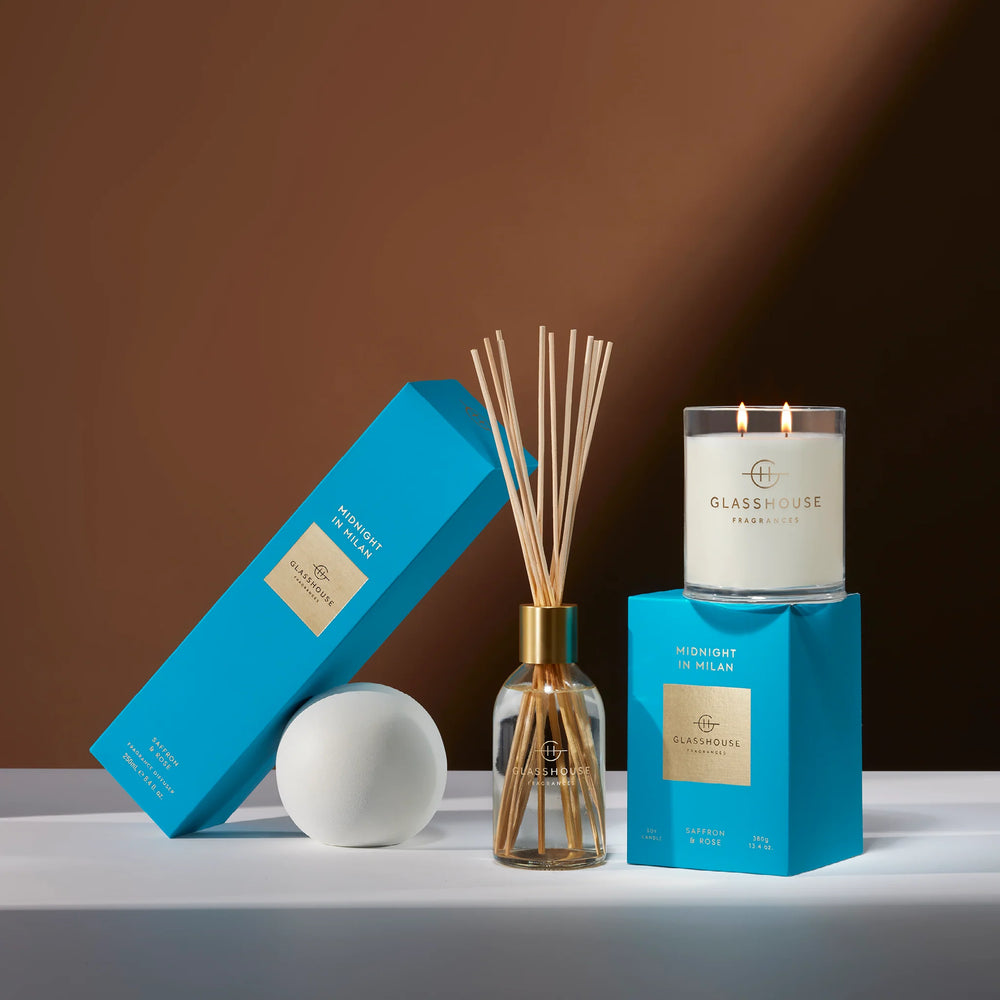 Glasshouse Fragrances Midnight in Milan Diffuser 250ml