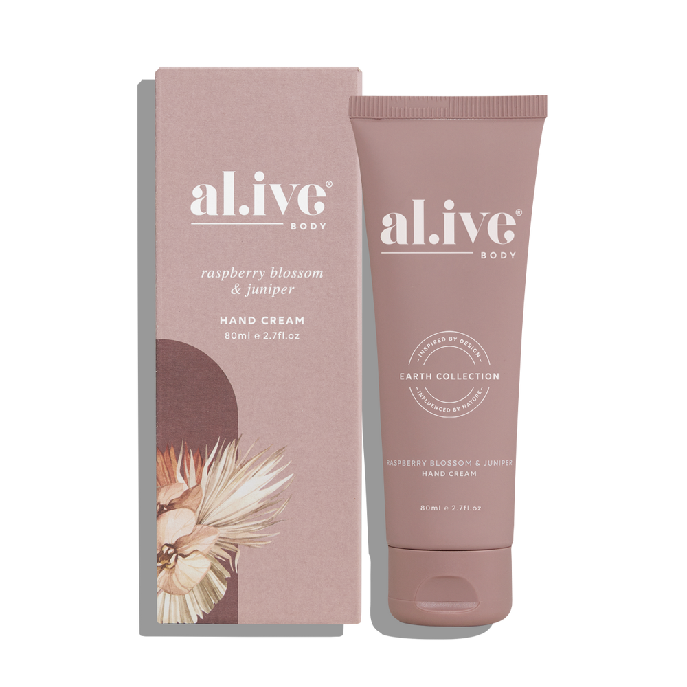 al.ive hand cream - rasberry blossom & juniper