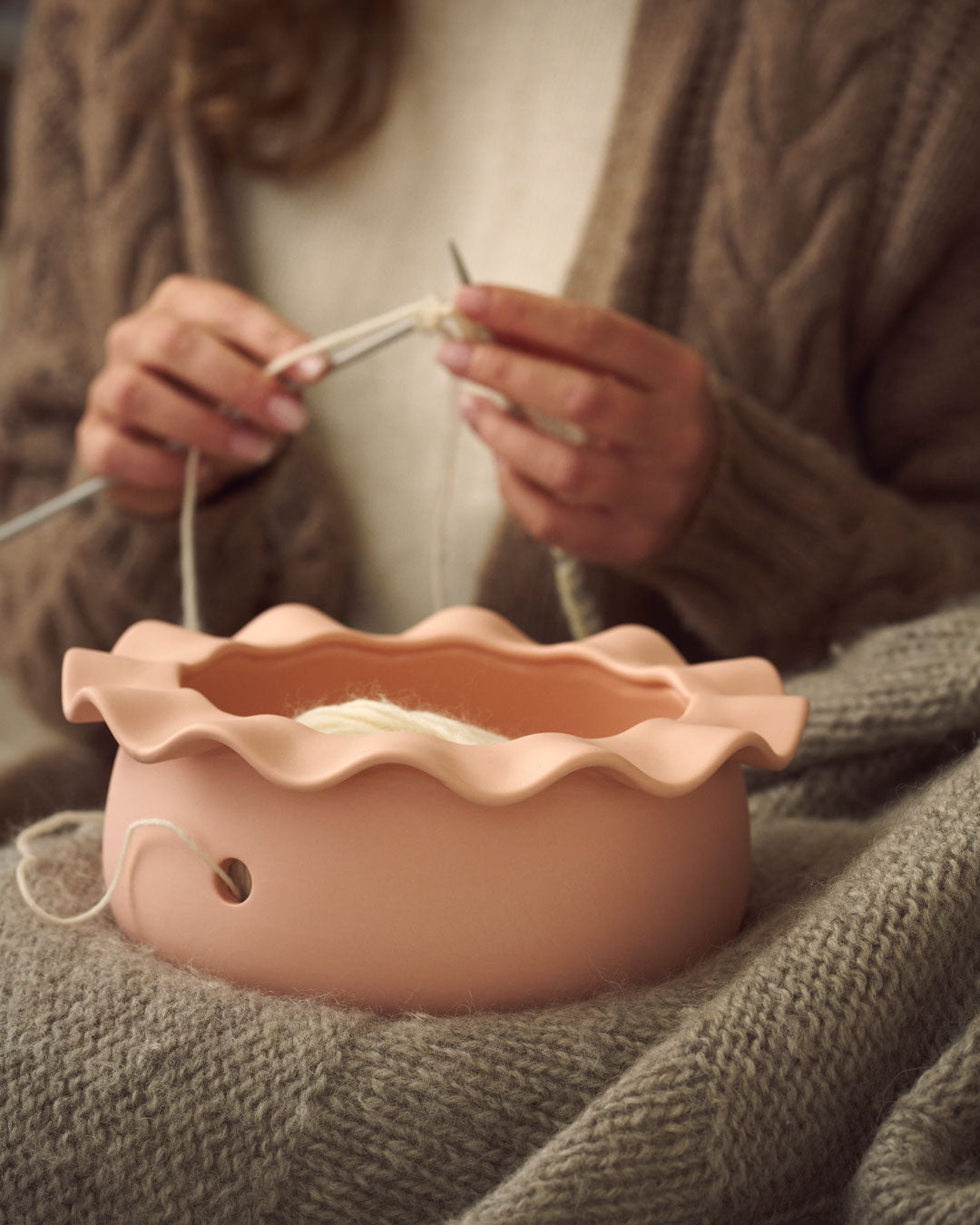 
                  
                    Robert Gordon Yarn Bowl | Coral
                  
                
