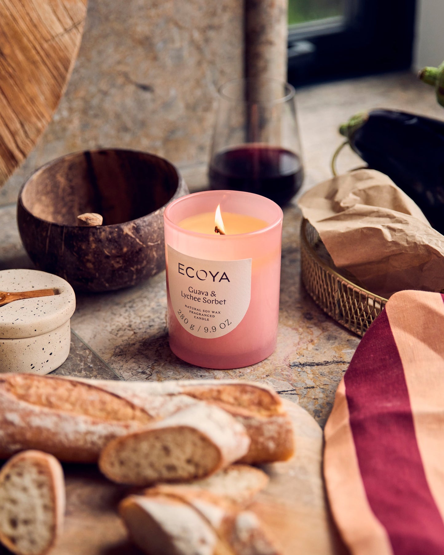 
                  
                    Ecoya Guava & Lychee Sorbet Metro Candle 280g
                  
                