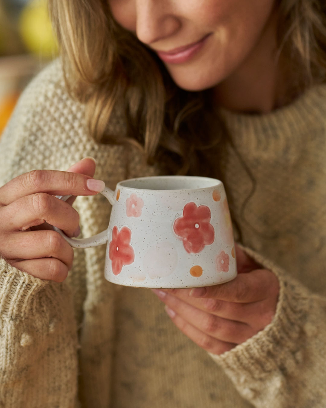
                  
                    Robert Gordon Barbara Large Handled Mug | Flower Garden
                  
                