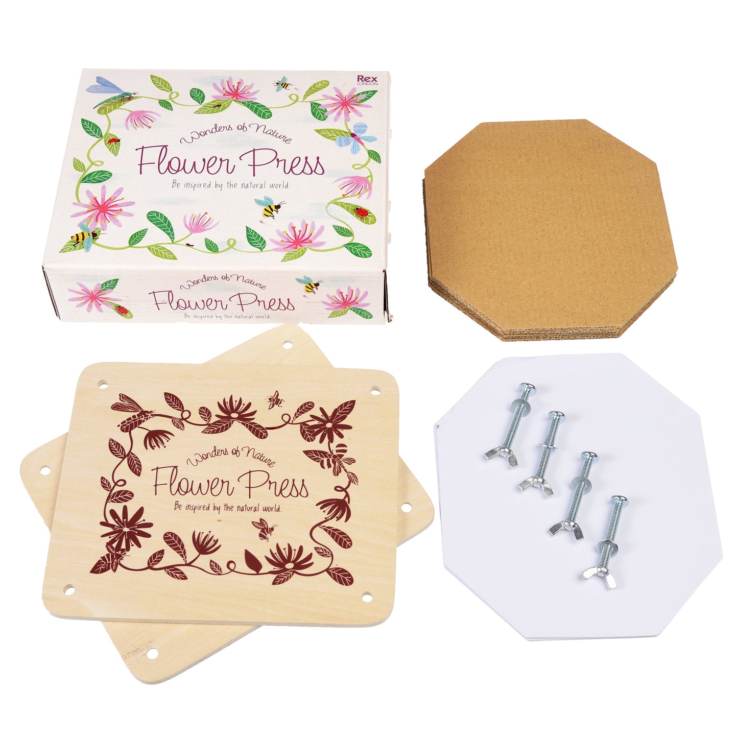 
                  
                    Wooden Flower Press
                  
                