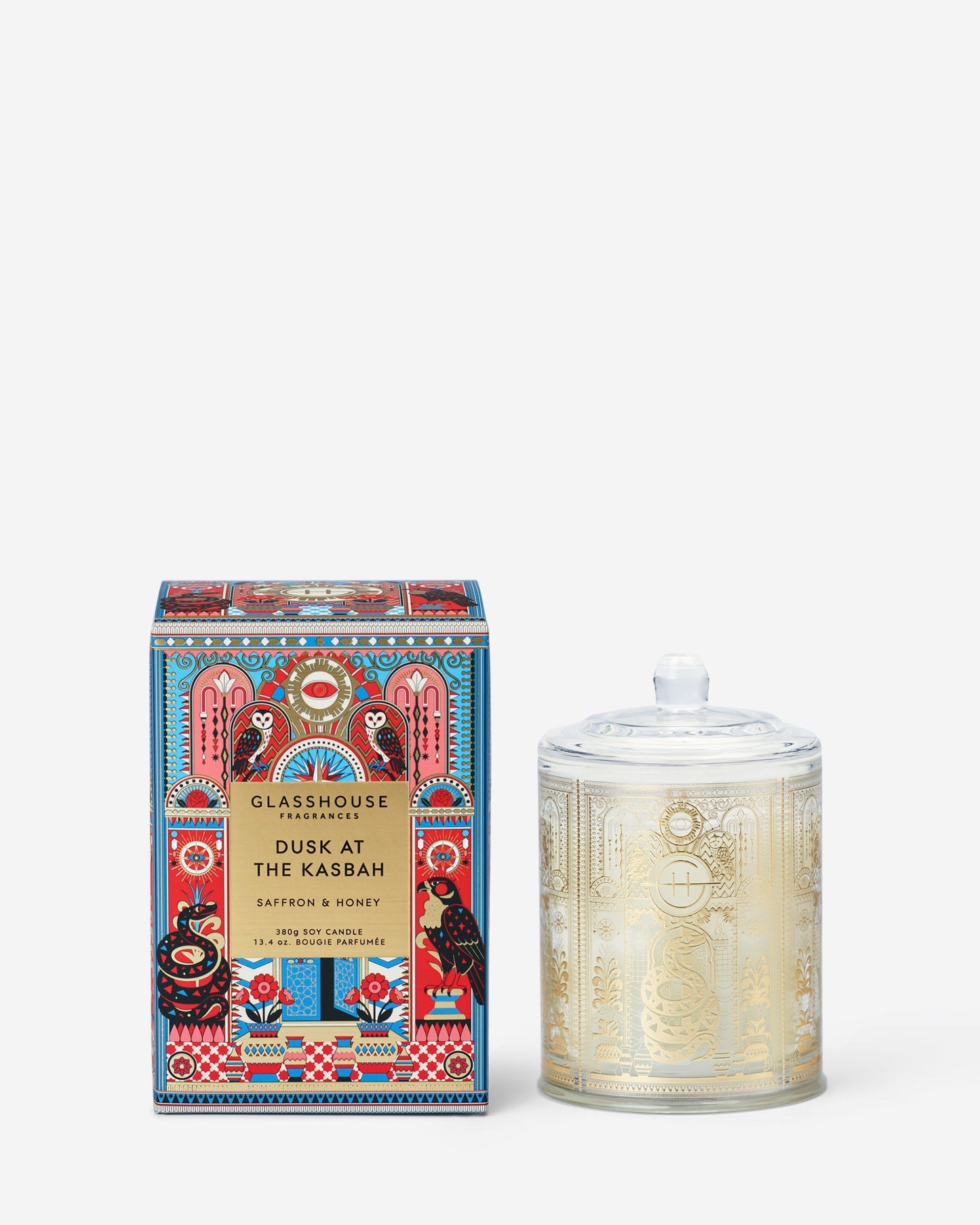 
                  
                    Glasshouse Fragrances Dusk at the Kasba 380g Candle
                  
                