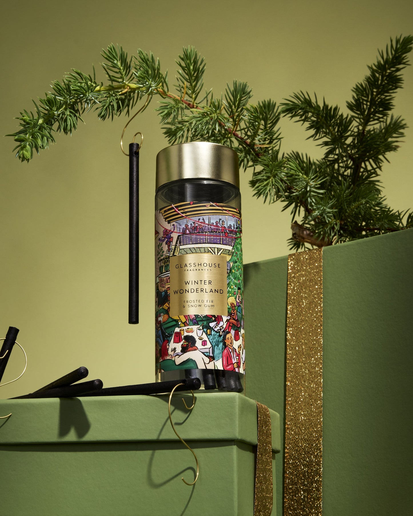 
                  
                    Glasshouse Fragrances | Winter Wonderland Scent Stems
                  
                