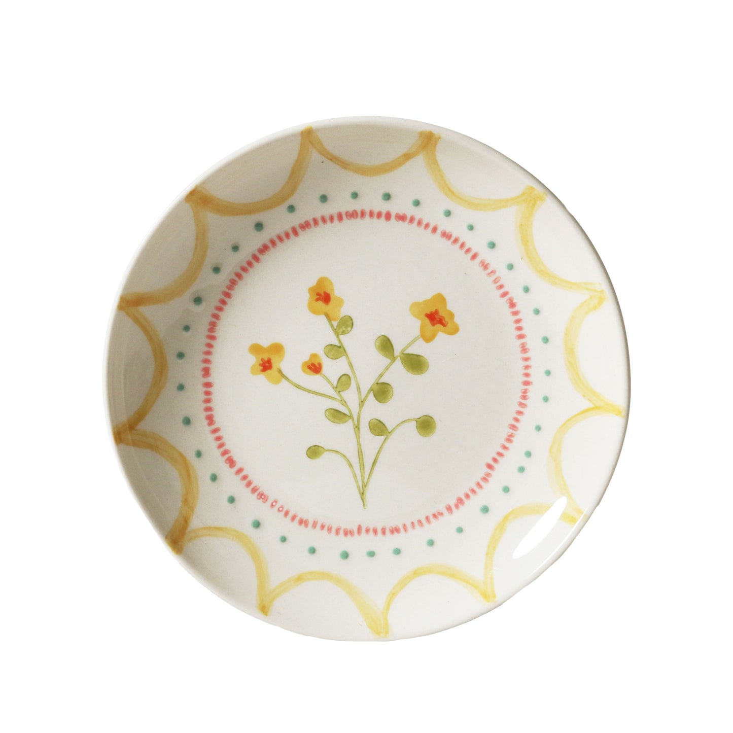 
                  
                    Robert Gordon Side Plate | Yellow Bush Pea
                  
                