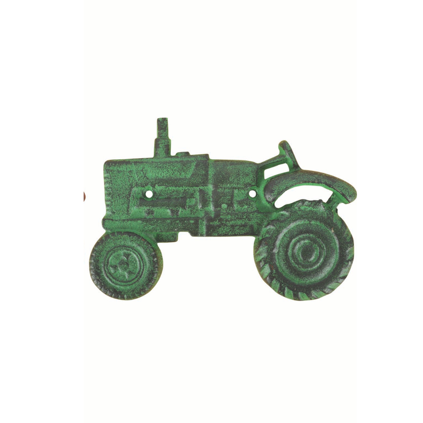 Cast Iron Wall Bottle Opener | Green Tractor