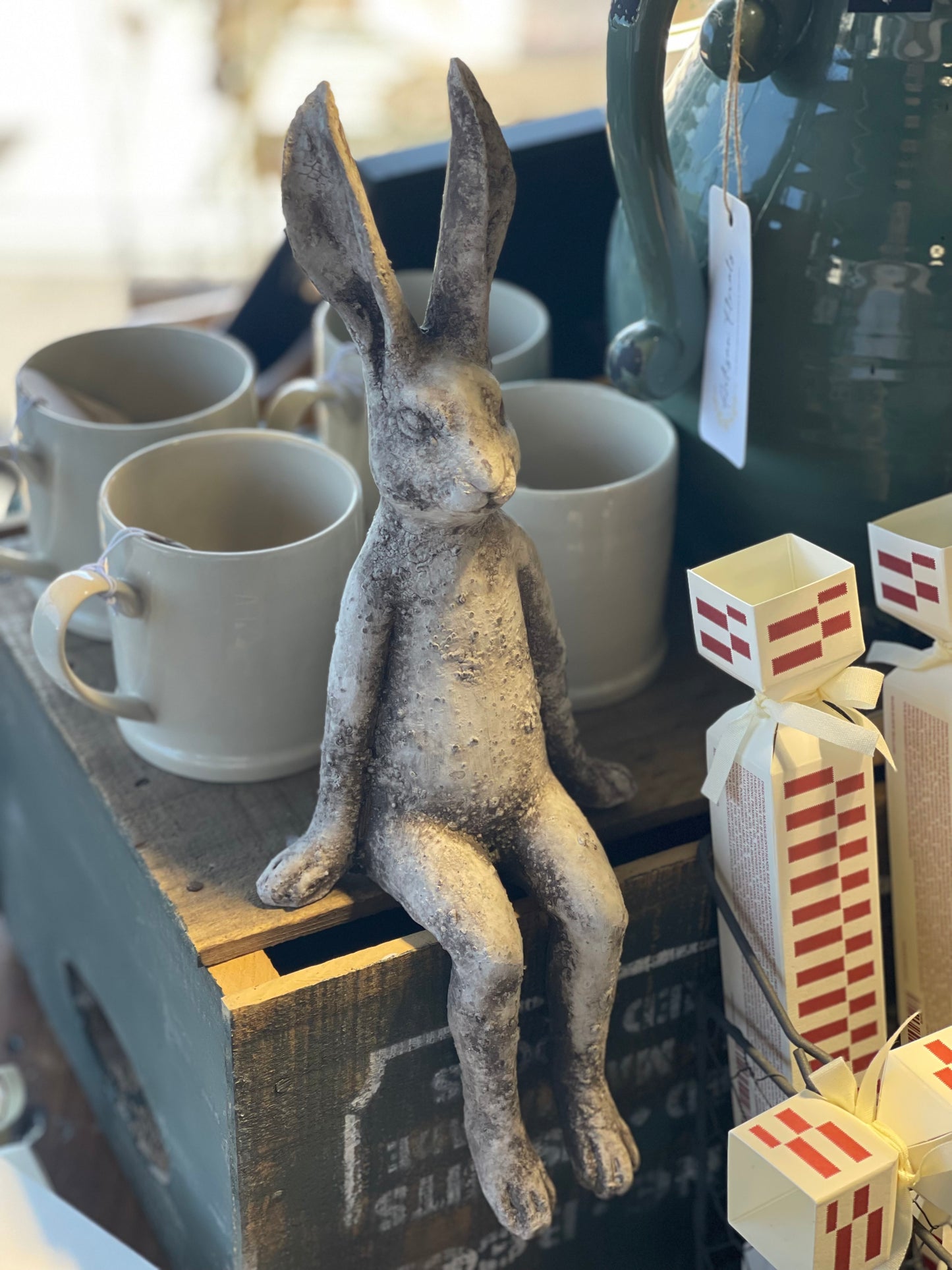 Mr Hare Shelf Sitter