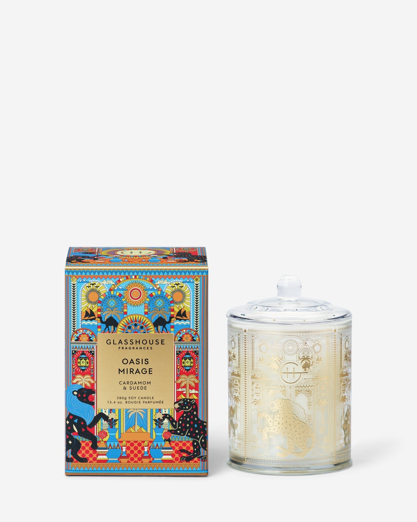 
                  
                    Glasshouse Fragrances Oasis Mirage 380g Candle
                  
                