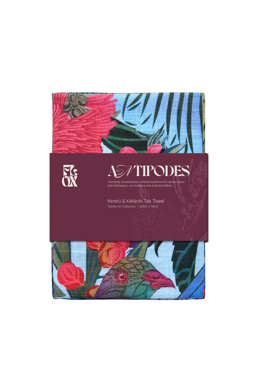 
                  
                    Antipodes Kererū & Kākāriki Tea Towel
                  
                