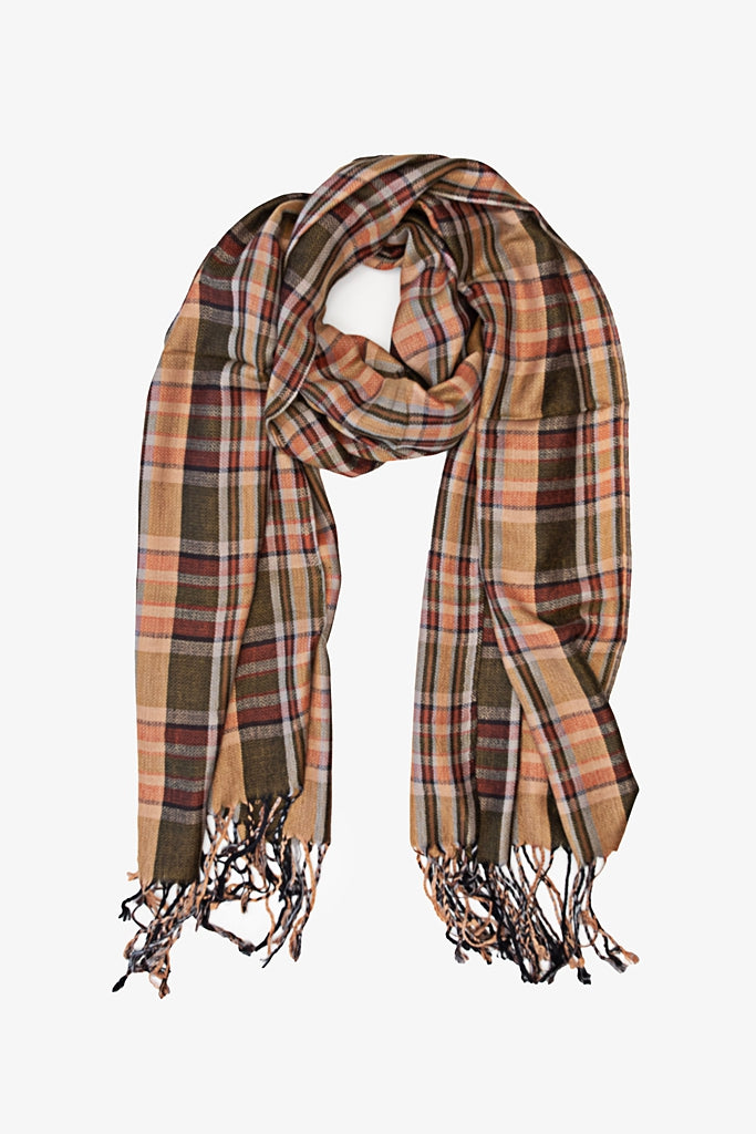 Sienna Check Scarf