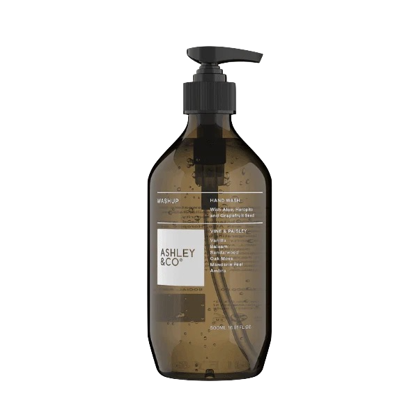 Ashley & Co Washup Hand Wash - Vine & Paisley 500ml