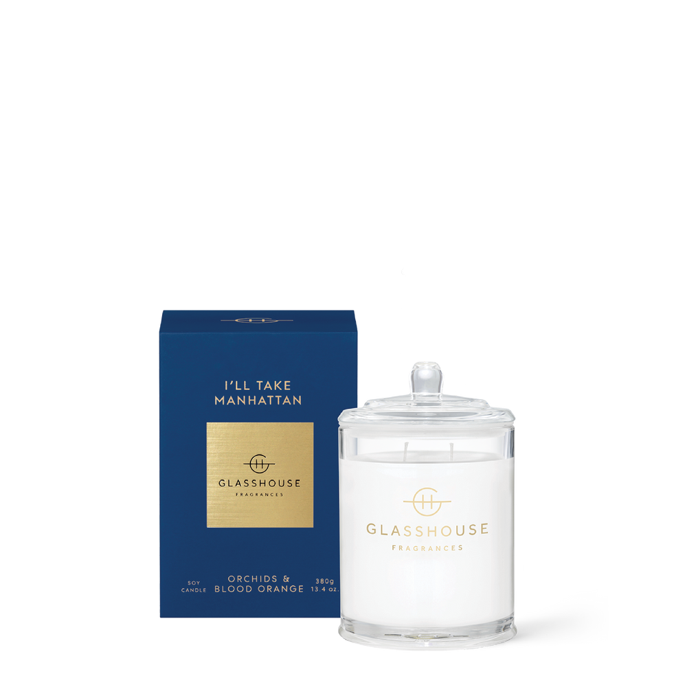 Glasshouse Fragrances I'll Take Manhattan Candle 380g