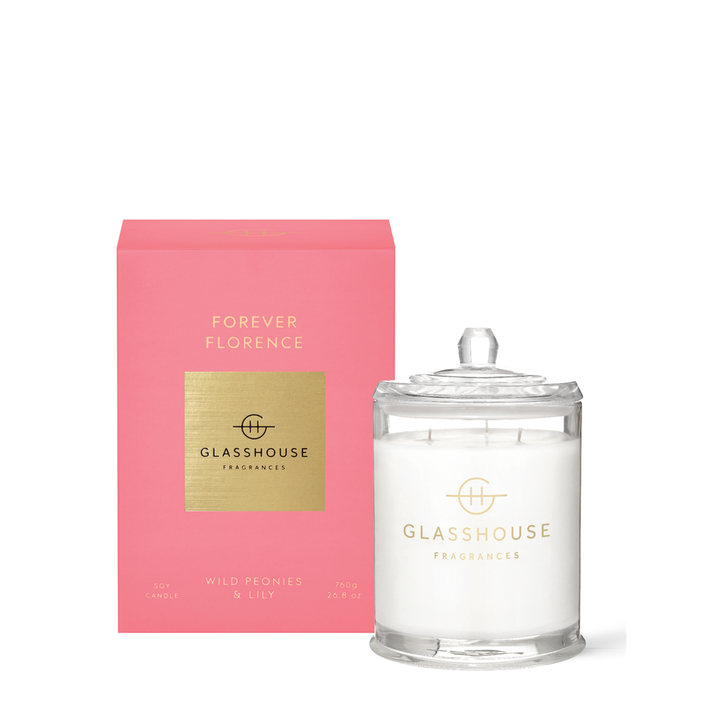 Glasshouse Fragrances Forever Florence Candle 760g