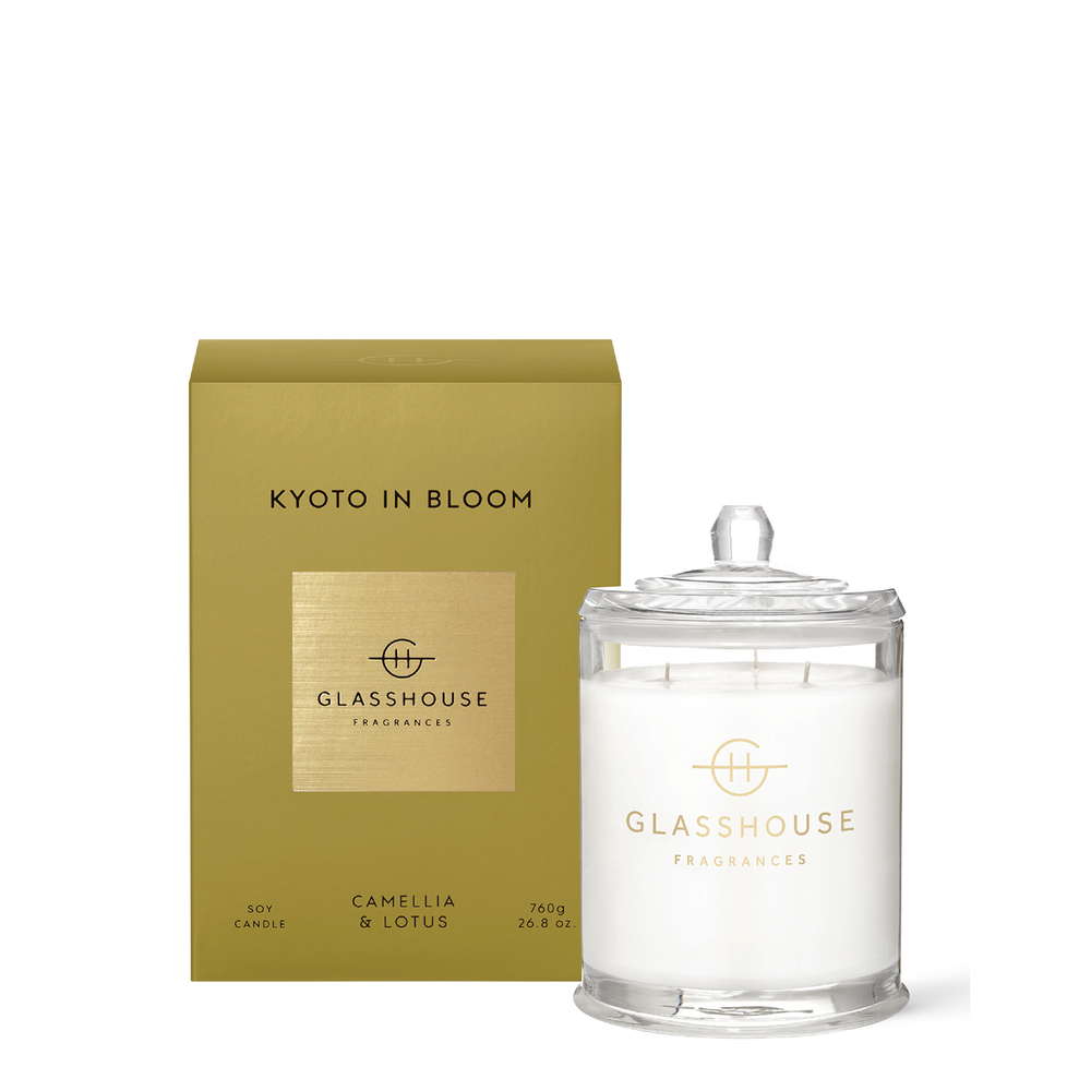 Glasshouse Fragrances Kyoto In Bloom Candle 760g