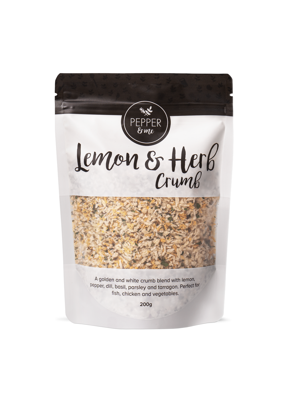 Pepper & Me Lemon & Herb Crumb 200g